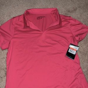 NWT Nike Hot Pink Women’s Golf Polo